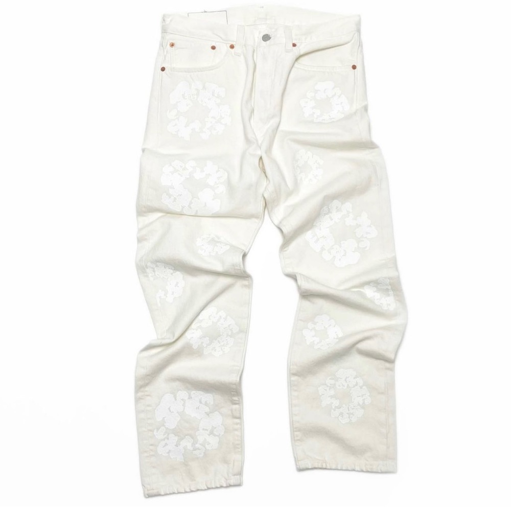 Denim Tears x Levi’s Mono Wreath Jeans